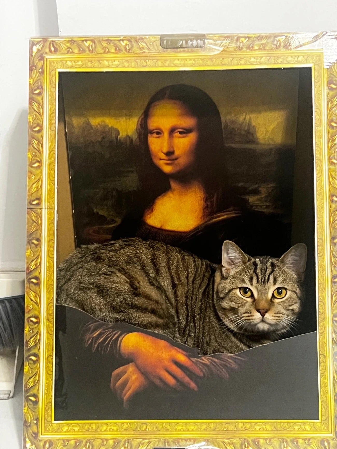 The Mona Lisa Oil Painting Cat Scratcher - Lil Wild Pets