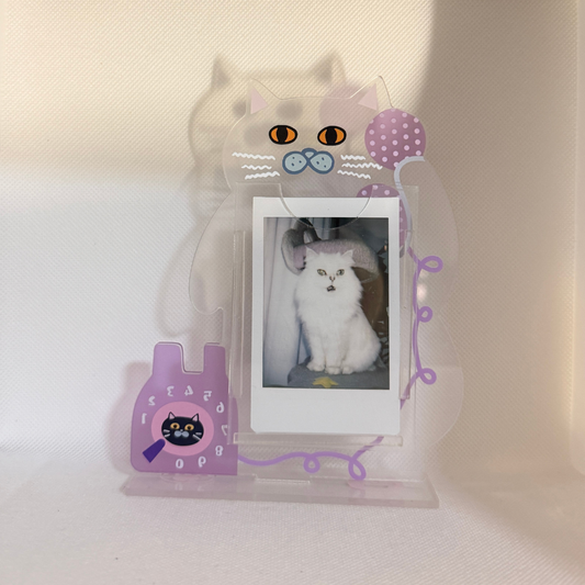 Cat Lover Must Have Polaroid Photo Frame