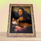 The Mona Lisa Oil Painting Cat Scratcher - Lil Wild Pets