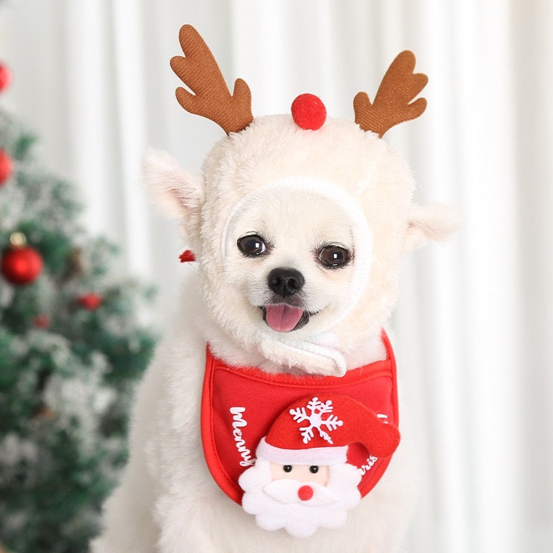 Clothing & Costumes - Christmas Adjustable Pet Hat - Lil Wild Pets