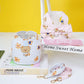 Cute Bear Pet Harness And Leash Walk Kit For Dog & Cat - Pink - Lil Wild Pets