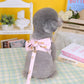 Cute Bear Pet Harness And Leash Walk Kit For Dog & Cat - Pink - Lil Wild Pets