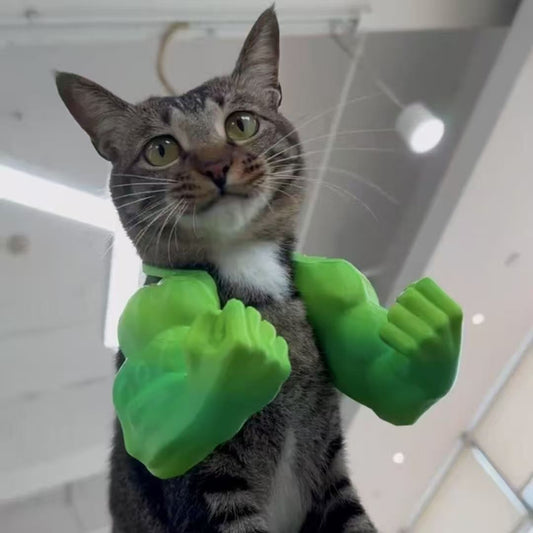 Lil Wild Pets Exclusive Green Hulk Cat Arms - Lil Wild Pets