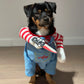 Halloween Wanna Play Deadly Doll Cosplay Pet Costume for Cats and Dogs - Lil Wild Pets