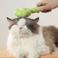 Green Flower Self-Cleaning Pet Grooming One-Click Hair Brush - Lil Wild Pets