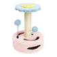 Flower Kitten Scratching Tower with Interactive Toy