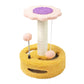 Flower Kitten Scratching Tower with Interactive Toy