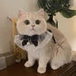 Pet Adjustable Elegant Lace Bow Collar for Cats and Dogs