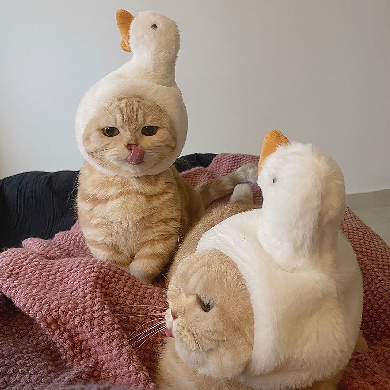 Halloween Pet Goose Hat for Cats & Small Dogs