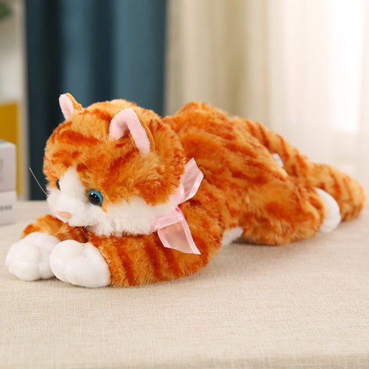 Fluffy Meow Meow Sound Cat Cuddle Plush Toy