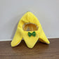 Banana Hat for Kittens & Plush Keychain Toy