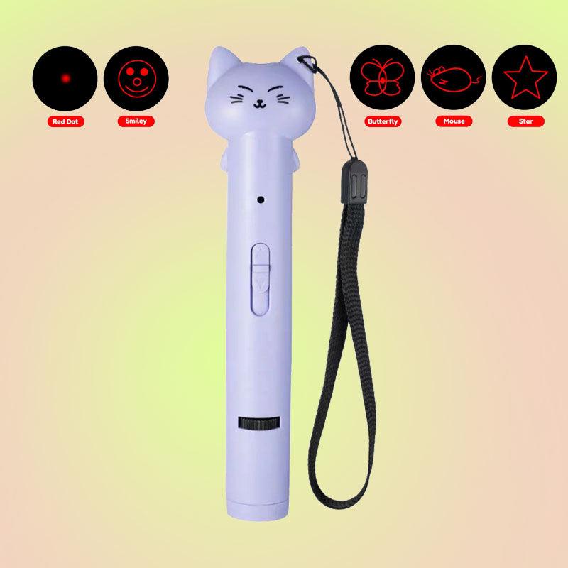 Automatic Cat Laser Pointer Toy USB Rechargeable with 5 Patterns - Lil Wild Pets