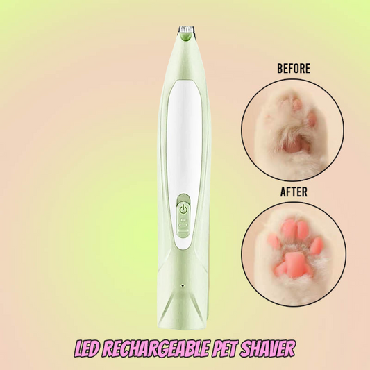 Cat & Dog LED Rechargeable Hair Shaver for Detailing Paws & Face & Body