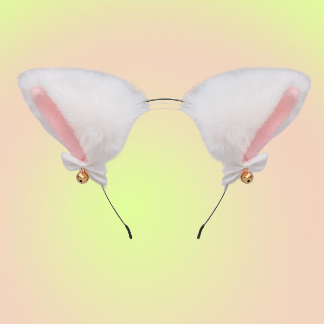Fuzzy Cat Ears Headband - Lil Wild Pets
