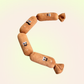 Squeaky Sausage Long Plush Chew & Tug Dog Toy