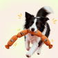 Squeaky Sausage Long Plush Chew & Tug Dog Toy