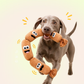 Squeaky Sausage Long Plush Chew & Tug Dog Toy
