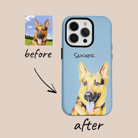 Personalized Pet Phone Case iphone & Samsung Galaxy