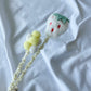 Fuzzy Strawberry Wand Cat Teaser Toy with Bells - Lil Wild Pets