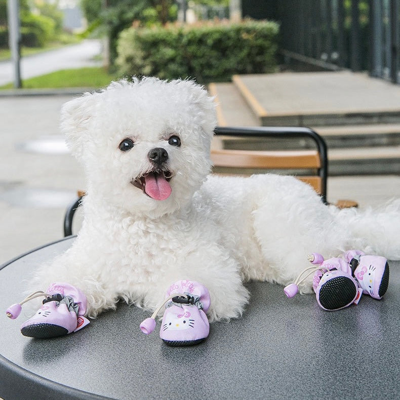 Hello Kitty Anti Slip Water Resistant Dog Shoes