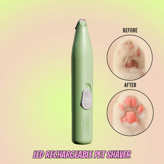 LED Rechargeable Hair Shaver for Detailing Paws & Face & Body for Cats and Dogs - Lil Wild Pets