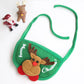 Clothing & Costumes - Christmas Adjustable Pet Hat and Bibs - Lil Wild Pets