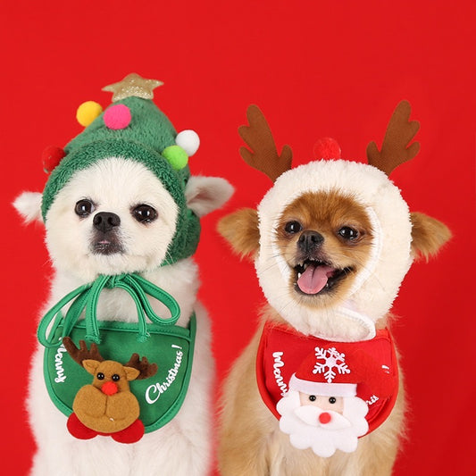 Clothing & Costumes - Christmas Adjustable Pet Hat - Lil Wild Pets