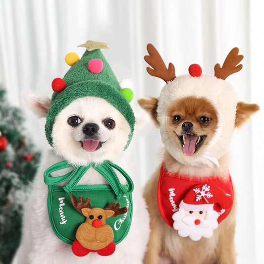 Clothing & Costumes - Christmas Adjustable Pet Hat - Lil Wild Pets