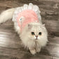 Teddy Bear Fleece Princess Dress for Cats and Dogs - Lil Wild Pets