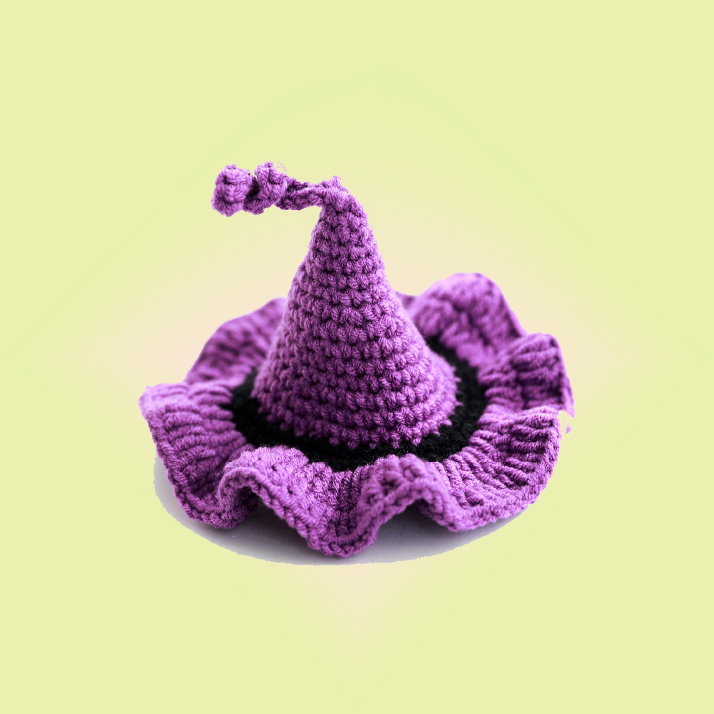 Halloween Witch & Ghost Knit Adjustable Hat & Collar - Lil Wild Pets