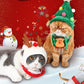 Clothing & Costumes - Christmas Adjustable Pet Hat - Lil Wild Pets