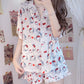 I Love Heart Hello Kitty Short Sleeves Pajamas - Lil Wild Pets