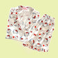 I Love Heart Hello Kitty Short Sleeves Pajamas - Lil Wild Pets