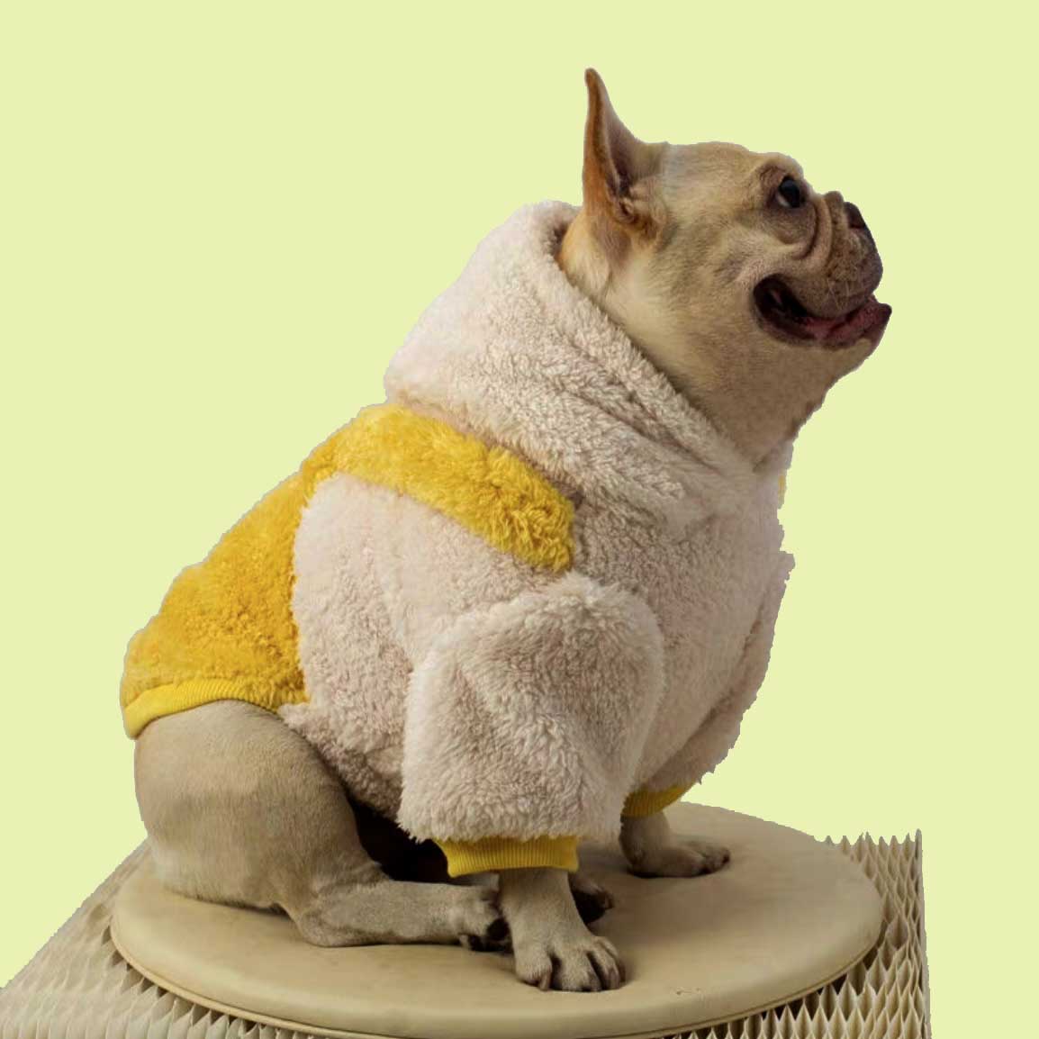 Spongebob Fluffy Fleece Teddy Hoodie for Cats and Dogs