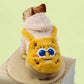 Spongebob Fluffy Fleece Teddy Hoodie for Cats and Dogs - Lil Wild Pets