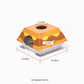 Burger Cat Box House with Scratching Pad - Lil Wild Pets