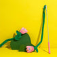 Funky Character Extra Long Crinkle Teaser Wand Toy for Cats - Lil Wild Pets