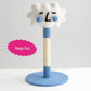 Plush Cloud Facial Expression Cat Tree Scratching Post - Lil Wild Pets