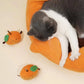 Fortune Orange Ultra-Soft Fur Bed for Cats and Dogs - Lil Wild Pets