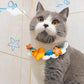 Blue Fish Knit Handmade Crochet Pet Bib Accessory Collar for Cats and Dogs - Lil Wild Pets